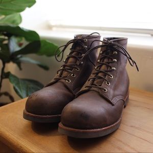 Used Chippewa Steel Toe Work Boots